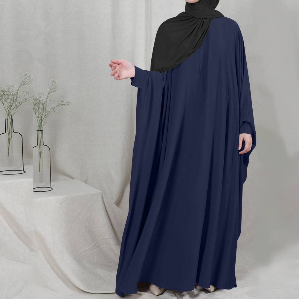 Eid Hooded Muslim Women Hijab Dress Prayer Garment Jilbab Abaya Long Khimar Full Cover Ramadan Dress Abayas Islamic Clothing niqab
