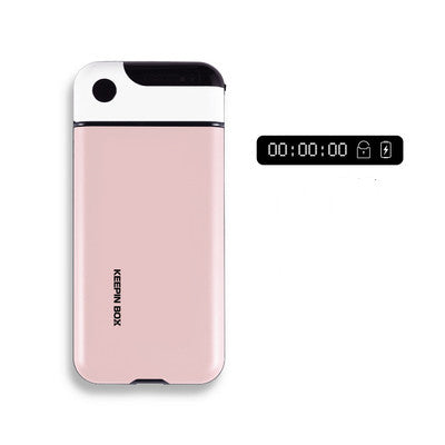 Self-discipline phone lock portable cell phone locker timer smartphone locking case safe timed locker self-discipline storage box limit mobile phone use