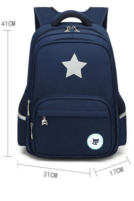 Seven Star Fox Grundschule Jungen und Mädchen Kinderschultaschen Klasse Sechzehn Schultasche Rucksack Individuell bedrucktes Logo