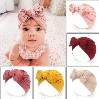 Cute Baby Hat for Newborn Soft Baby Hat Turban Toddler Baby Hat Cap Headwear