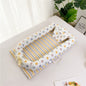 Portable crib removable and washable foldable bionic bed for newborns