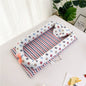 Portable crib removable and washable foldable bionic bed for newborns