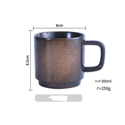 Japanische  Keramik  Wasser  Kaffee Griff Trinkbecher Haushalt Milch  Saft Tee Tasse