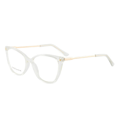 Optische Brille Anti-Blau Brillengestell Tr Brillengestell Katzenbrille