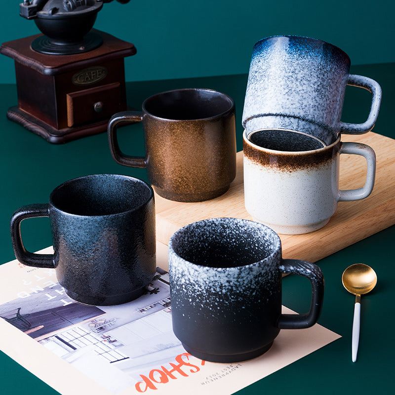 Japanische  Keramik  Wasser  Kaffee Griff Trinkbecher Haushalt Milch  Saft Tee Tasse