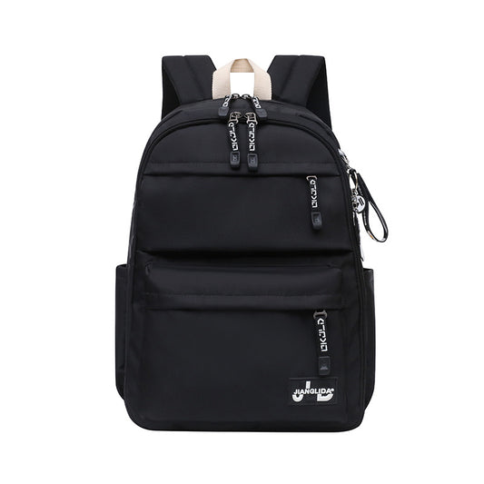 Korean school backpack for women students middle school students fashionable large capacity backpack