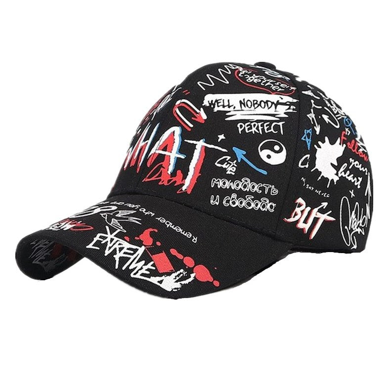 Graffiti Baseball Cap Hip Hop Flut Hut Sommer Reise Schatten Kappen Männer Frauen Outdoor Sport Casual Hüte Snapback hüte