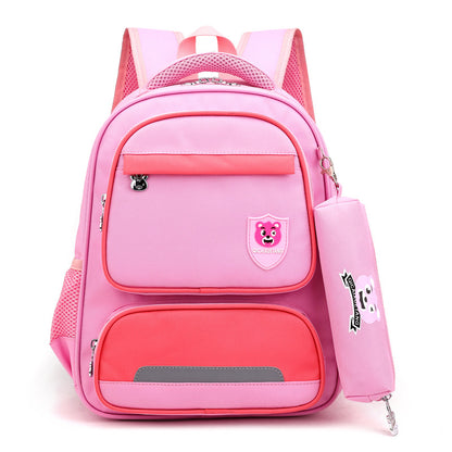 Korean version of the second grade children's primary school schoolbag cartoon girl spring outing backpack small pupils small schoolbag girls