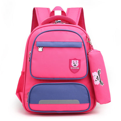 Korean version of the second grade children's primary school schoolbag cartoon girl spring outing backpack small pupils small schoolbag girls