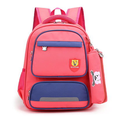 Koreanische Version der zweiten Klasse Kinder Grundschule Schulranzen Cartoon Mädchen Frühling Ausflug Rucksack kleine Schüler kleine Schulranzen Mädchen