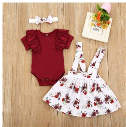 Clothing Girls Baby Girls Kids Skirt Rompers Clothing