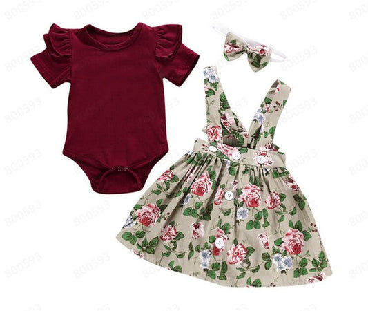 Clothing Girls Baby Girls Kids Skirt Rompers Clothing