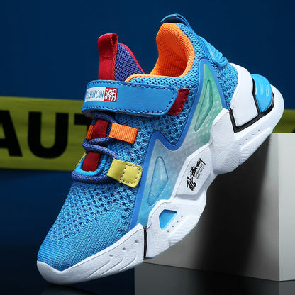 Fliegende Strick Sneaker für Kinder Freizeit Sneaker für Jungen