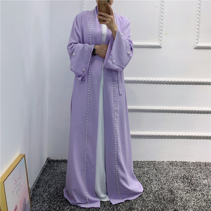 Eid-Kaftan marokkanische Abaya Dubai Türkei Hijab muslimische Mode