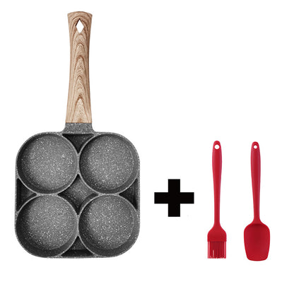 Four Hole Omelette Pan Non-stick Pan