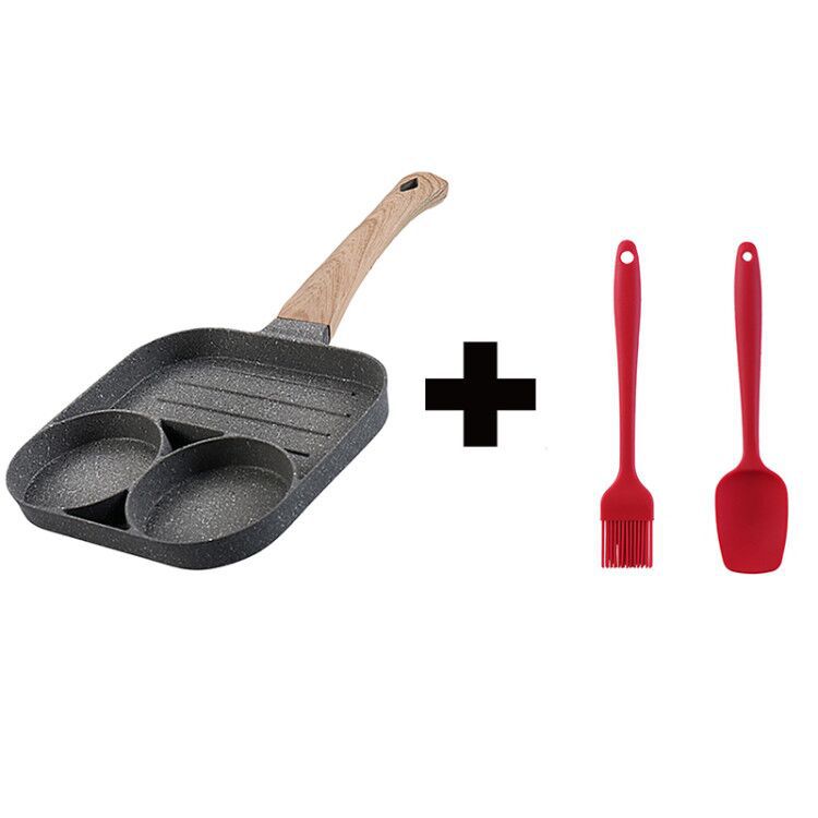 Four Hole Omelette Pan Non-stick Pan