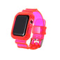 Transparent silicone strap waterproof bracelet