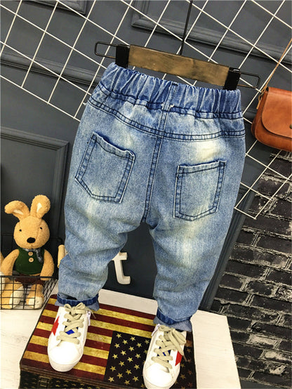 Hosen für Jungen und große Kinder Helle Jeans