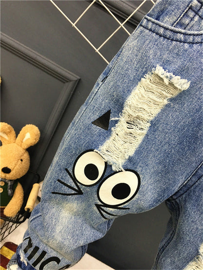 Hosen für Jungen und große Kinder Helle Jeans