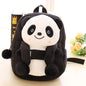 Cartoon Panda Plush School Bag for Kids