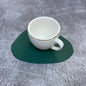 Placemat Heat Insulation PU Leather Coaster Bowl Kitchen Non-Slip