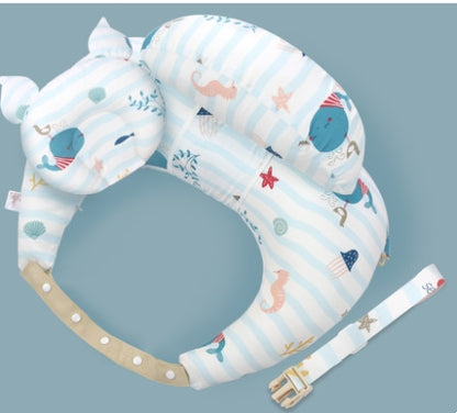 Nursing Pillow Baby Maternity Breastfeeding Multifunction Adjustable Cushion Infant Newborn Feeding Layered Washable Cover