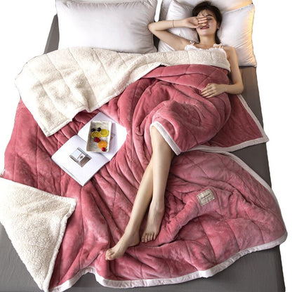 Fleecedecken und Überwürfe dicke warme Winterdecken superweiche Bettdecke luxuriöse solide Decken auf Twin-Bettwäsche