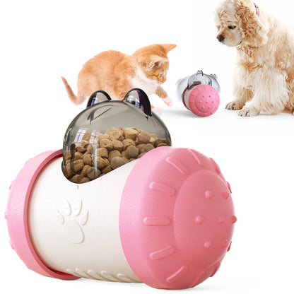 Funny Dog Treat Toy with Wheel Interactive Toys for Dogs Puppies Cats Pet Products Accessories