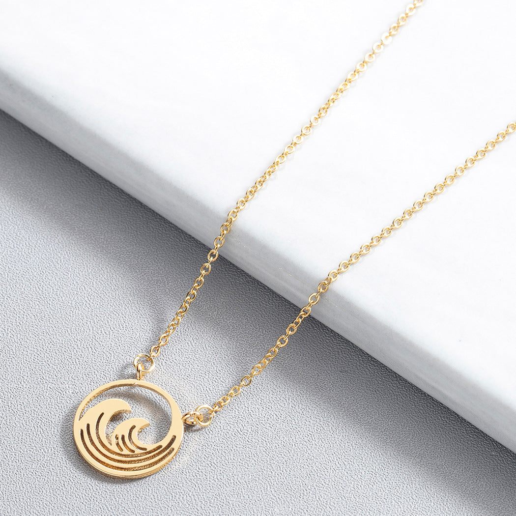 Necklace stainless steel pendant women accessories