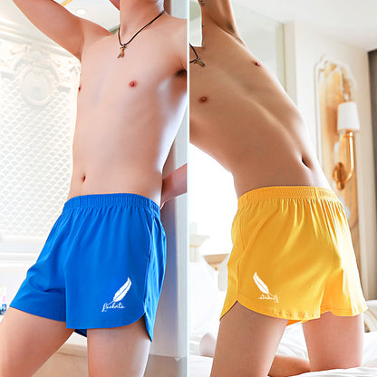 Lockere Herren-Unterwäsche aus Baumwolle große Boxershorts