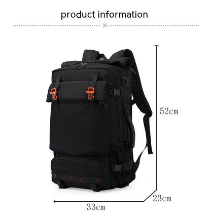 Mountaineering Whistle Backpack Luggage Bag Shoes Bag Function Multi-Hiking Lightweight Outdoor Casual Travel Backpack