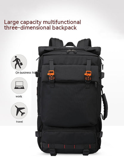 Mountaineering Whistle Backpack Luggage Bag Shoes Bag Function Multi-Hiking Lightweight Outdoor Casual Travel Backpack