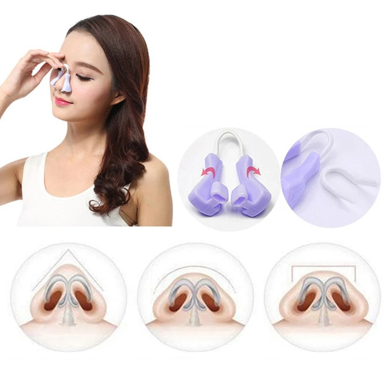 Magic Nose Shaper Clip Nose Lift Shaper Shaping Bridge Nose Straightener Silicone Nose Slimmer No Painful Injury Beauty Tools