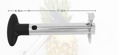 Edelstahl Einfach zu bedienen Ananas Schäler Zubehör Pineapple Obst Cutter Corer Slicer Küche Werkzeuge