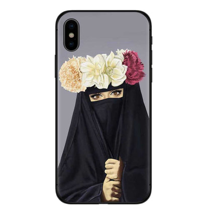 Islamische Hijab Schleier Mädchen Handy hülle
