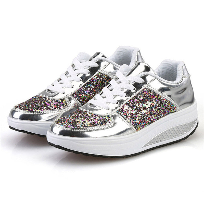 Women's sequin sneakers