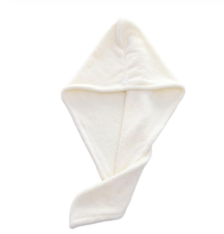 Magic microfiber hair dryer towel that dries quickly