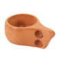 Beech wood cup coffee cup Finland Kuksa wooden cup