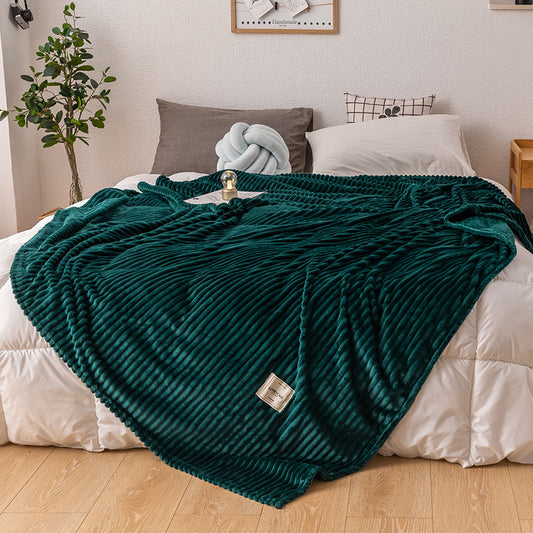 Single-layer blanket made of milk fleece