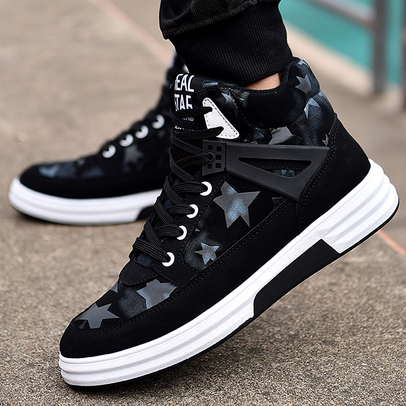 Casual Fashion Sneakers Men's Sneakers with Fleece Lining