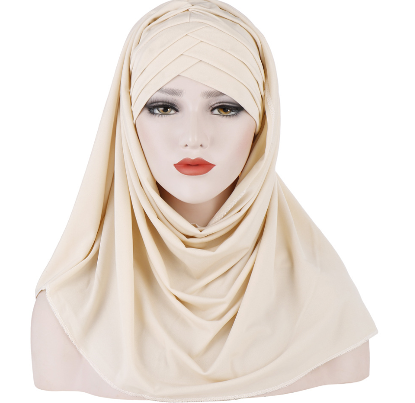 Muslimischer Lady Fashion Patch Hijab