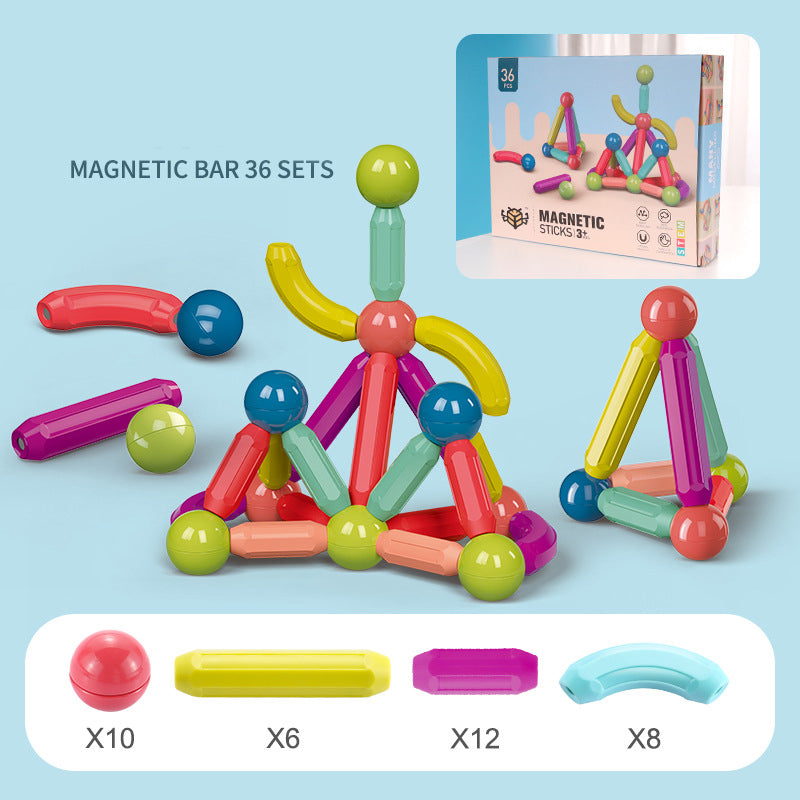 Baby Spielzeug Magnetische Stick Bausteine Spiel Magneten Kinder Set Kinder Magneten Für Kinder Magnetische Spielzeug Ziegel