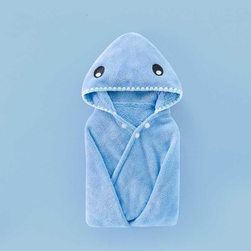 Bathrobe Children's towel Cape Animal bathrobe