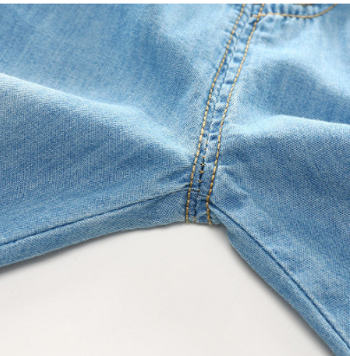 Weiche dünne Jeans für Jungen Tencel-Hose Kinder-Moskito-Hose