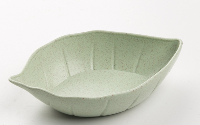 Leaves Shape Baby Kids Bowl Bowl Wheat Straw Soy Sauce Bowl Rice Bowl Plate Subplate Japanese Tableware Food Container