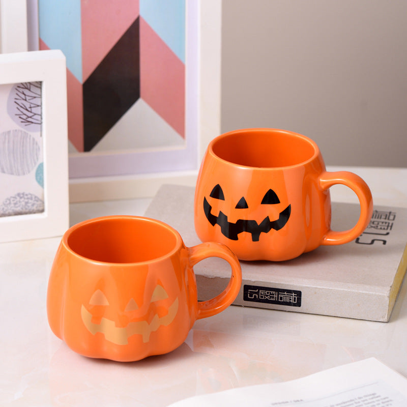 Halloween Christmas office ceramic mug creative