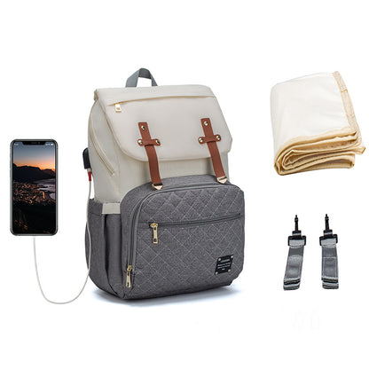 Multifunctional mummy bag with large capacity