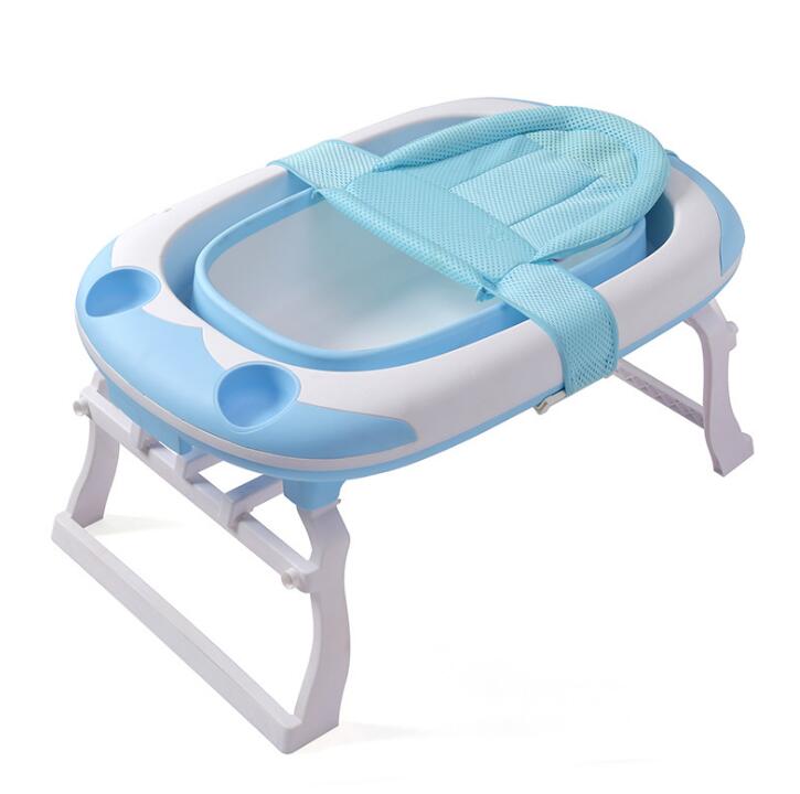 Baby folding bath large can sit in a thick bathtub