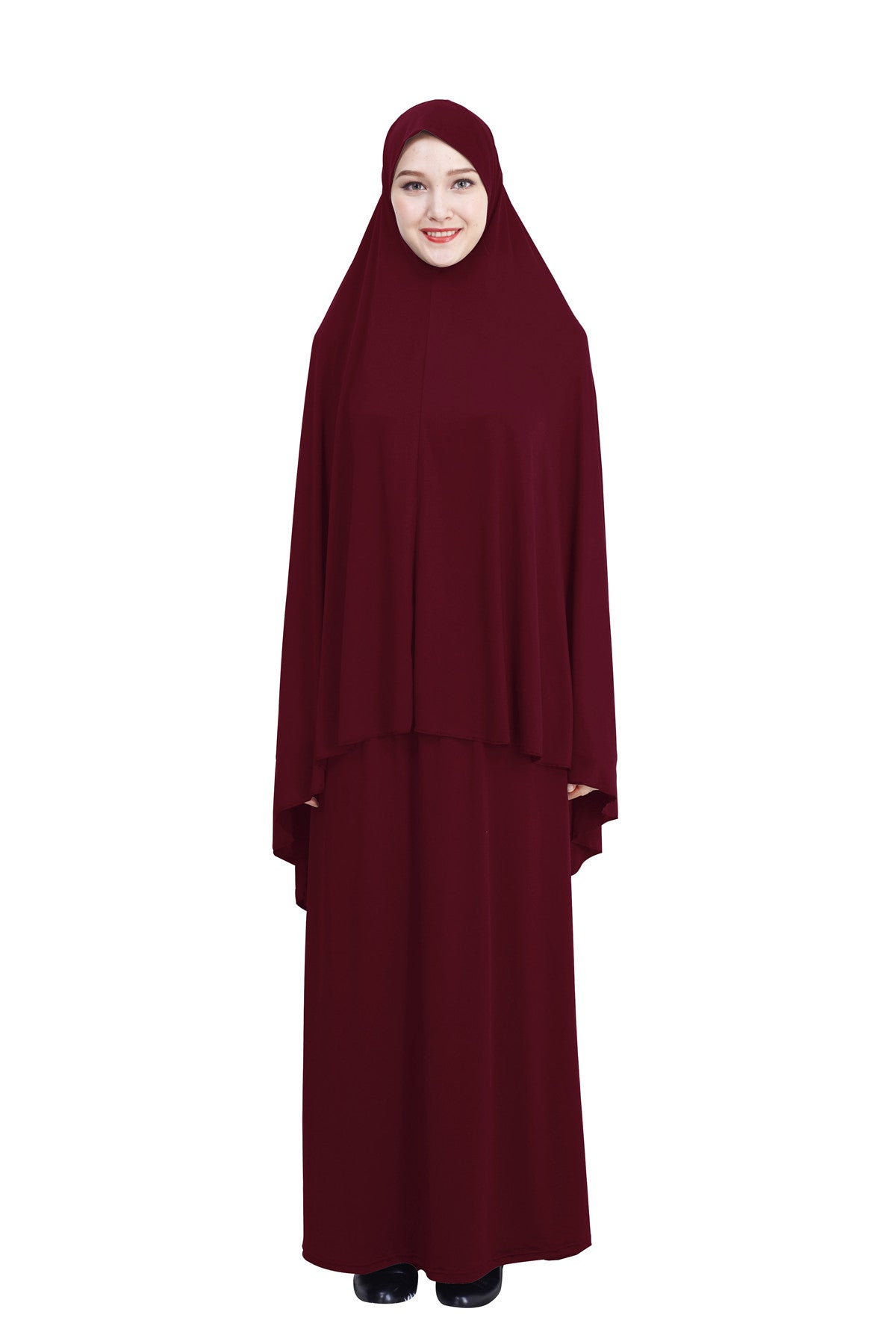 Muslimisches Damen Hijab Rock Anzug Gebetskleid