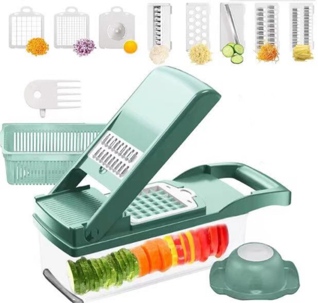 12-in-1 manual vegetable cutter kitchen helper food chopper onion cutter vegetable cutter